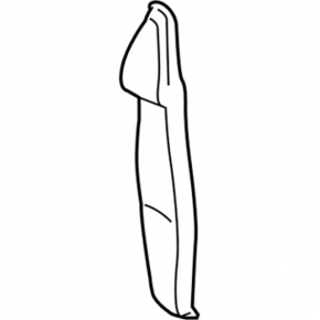 Left door-wing seal for Ford Transit Connect MK2 13-23