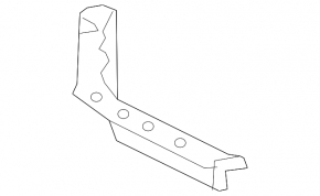 Front right mudguard liner for Mazda 6 14-17