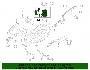Fuel pump petrol pump Ford Explorer 20- 2.3T, 3.0