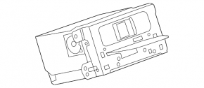 Tape recorder, CD-changer Chevrolet Malibu 13-15 for navigation
