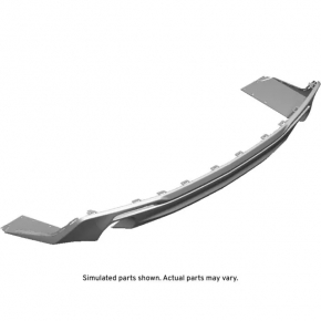 Chevrolet Camaro rear bumper lip 16- for 2 tips