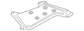 Fuel canister protection Audi A6 C8 19-