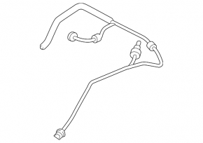 Cooling pipe return tank-head Audi Q7 17-22 2.0T