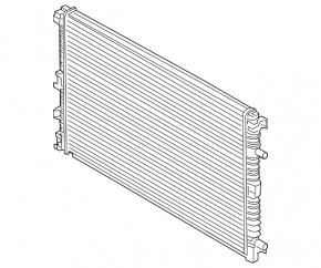 Additional cooling radiator Audi Q7 16- 3.0T