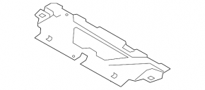 BMW 3 Series G20 19-25 M340i TV Trim Cover, Metal