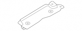 Rear engine guard Audi A3 8V 15-20 type 2