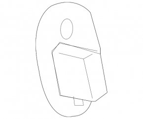 Left tailgate bumper Subaru Forester 19-24 SK on the body