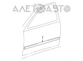 Door trim lower front left Lexus IS200 IS300 99-05