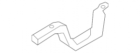 Left hood hinge for Kia Niro 17-22