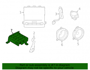 Subaru Impreza 17-19 GK Audio Amplifier