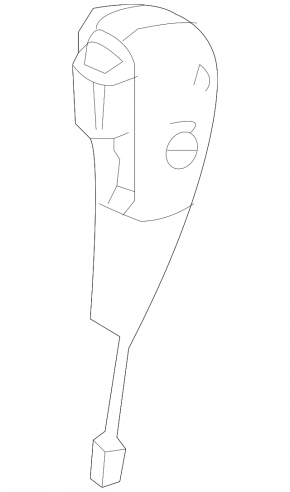 Gear knob Ford Flex 09-12 dorest