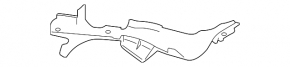 Rear right control arm cover for Porsche Macan 15-26 spring