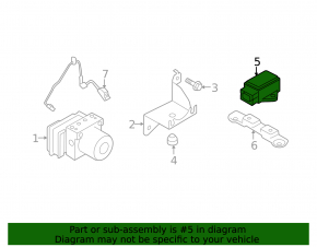 Stability Yaw Speed Rate Sensor Hyundai Sonata 11-15