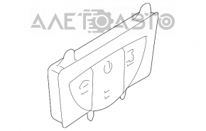 Mercedes W211 E550 air suspension control buttons