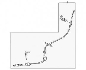 Ford Escape MK3 13-16 Shift Cable