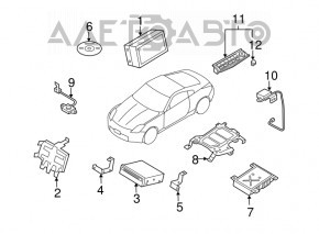 Nissan 350z Audio Amplifier Chip