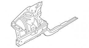 Quarter front left BMW 3 F30 12-15