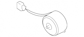 Left Cooling Fan Motor for Subaru B9 Tribeca