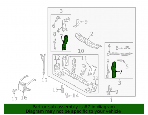TV bar, middle right, Lexus ES300h ES350 13-18