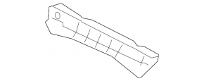 Left front bumper mount for Toyota Land Cruiser 2008-2015 pre-rest
