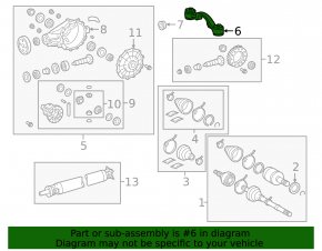 Rear differential mount for the 2016 Toyota Sequoia