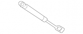 Shock absorber of the folding roof mechanism left BMW 4 F33 14-20 convertible, small