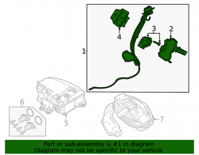 BMW i4 charging port 22-26