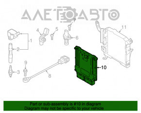 ECU engine computer Audi Q5 80A 18-20 2.0T