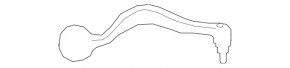 Rear right lower transverse control arm for Mercedes GLC 63 19-21 4WD, pneumatic, AMG pack