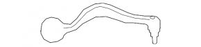 Rear right lower transverse control arm for Mercedes GLC 63 19-21 4WD, pneumatic, AMG pack