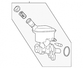 Nissan Kicks 21-24 Brake Master Cylinder
