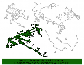 Mazda 6 14-17 dashboard wiring