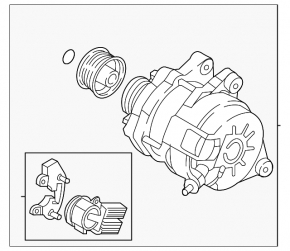 Generator Mazda CX-50 23-25 2.5T