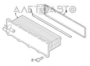 Intercooler heat exchanger VW Jetta 19- 1.4T