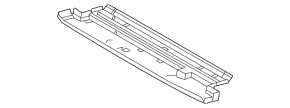 Lower radiator deflector Toyota Venza 21-