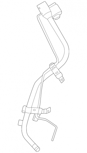 Fuel filler neck Nissan Sentra 20-24