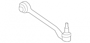 Front lower rear right arm BMW X3 F25 11-17 with ball joint