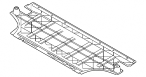 Volvo C40 22-24 Front Subframe Guard Rear