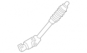 Steering cardan shaft Toyota Sequoia 08-16