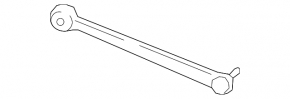 Lower rear left control arm for Lexus LS460 LS600h 07-17