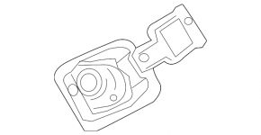 Fuel filler flap housing Audi A7 19-25