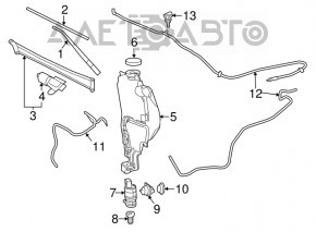 Chrysler Pacifica 17- Washer Fluid Level Sensor