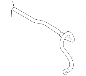 Front stabilizer bar Nissan Versa 1.8 10-12