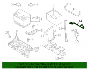 Terminal minus VW Golf 15-21