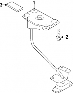 Hyundai Santa Fe 24-26 spare tire carrier