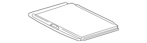 Sunroof curtain Lexus ES300 ES330 gray, for dry cleaning