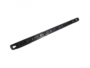 Left longitudinal roof rail for Jeep Grand Cherokee WL 22-26, 2 parts, chrome structure