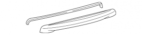 Lexus GX460 10-23 Trunk Door Molding