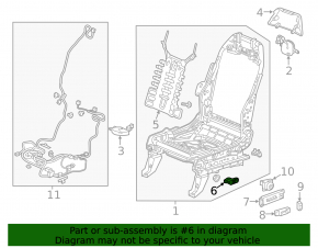 Driver's Seat Position Sensor Insight 19-22