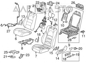 Honda Insight 19-22 Driver's Seat Position Sensor
